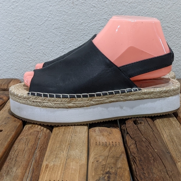 Shellys London Denise Espadrille Flatform Sandals - Picture 6 of 16